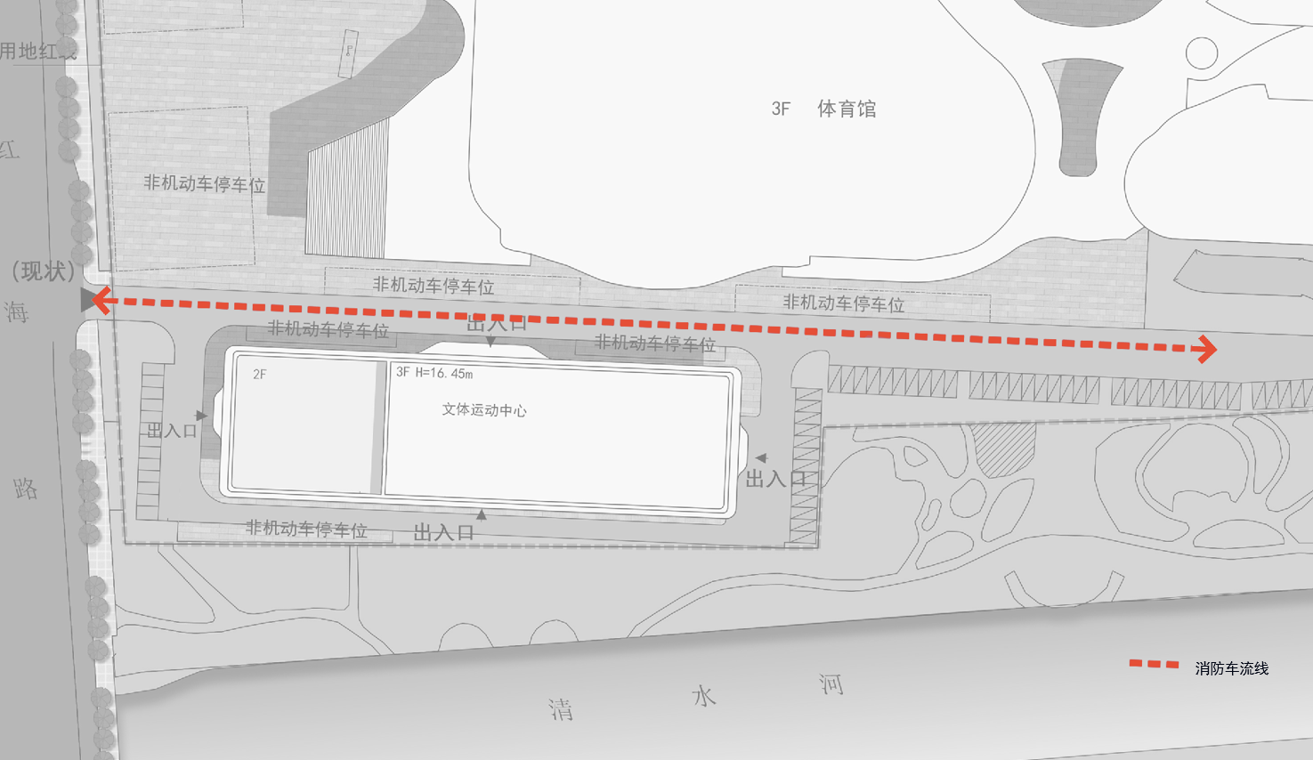 消防流线分析图